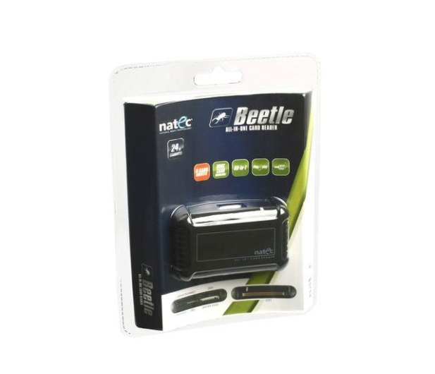 Natec CZYTNIK KART ALL IN ONE BEETLE SDHC USB 2.0 - 1470211 - zdjęcie 2